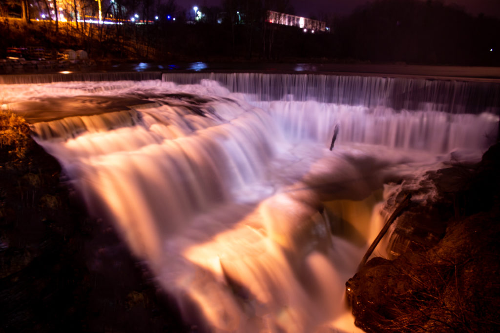 BeeBe Falls Late Night Long Exposure